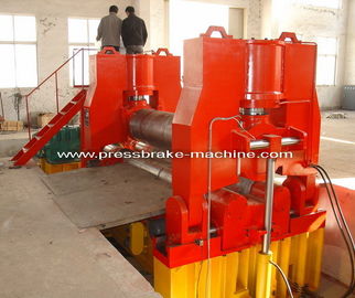 Metal CNC Levha Haddeleme Makinesi Bükme Ruloları Hidrolik Tahrik