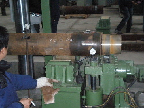 500Ton Hidrolik Doğrultma Makinesi 4 Sütunlu Tip Pres Makinesi Bükme Çelik Boru