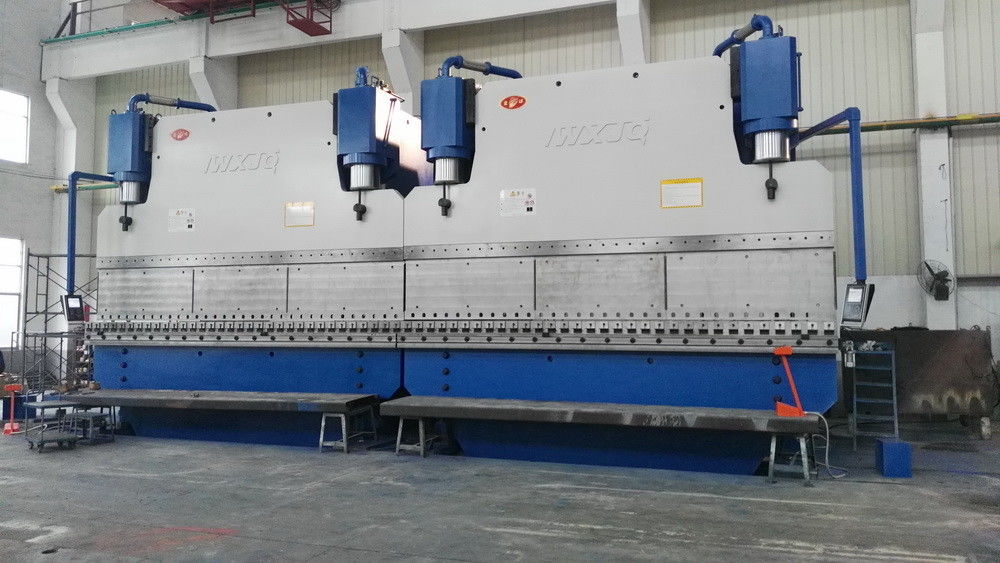 1600 ton CNC Hidrolik Tandem Pres Fren Maks. bükme kalınlığı 20mm Hafif Çelik
