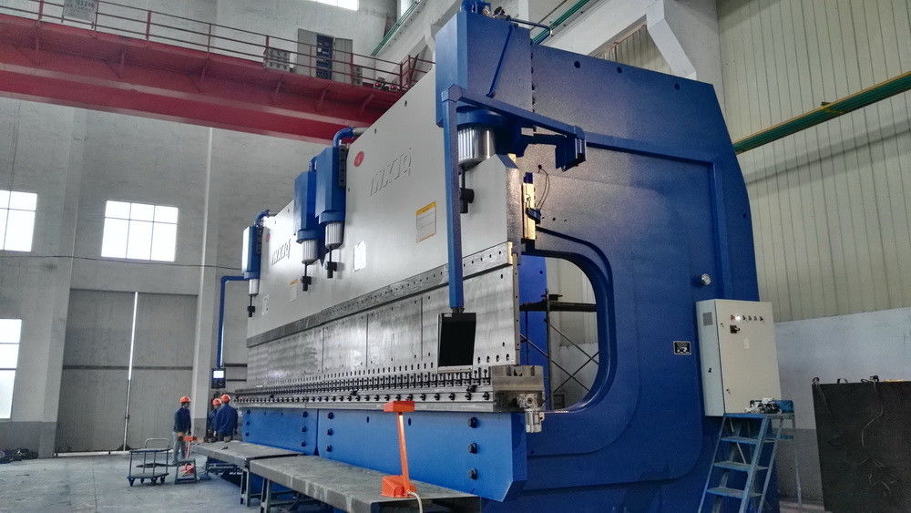 1600 ton CNC Hidrolik Tandem Pres Fren Maks. bükme kalınlığı 20mm Hafif Çelik