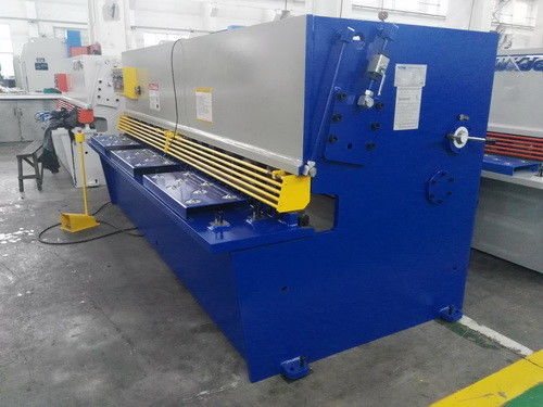 CNC Kesme Swing Beam Hidrolik Kesme Makinesi Tek Kesim