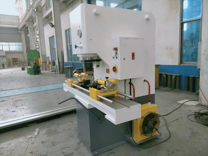Motor Çubuk Top vida Hidrolik Düzleştirme Baskı Makinesi 63T Railstock ile
