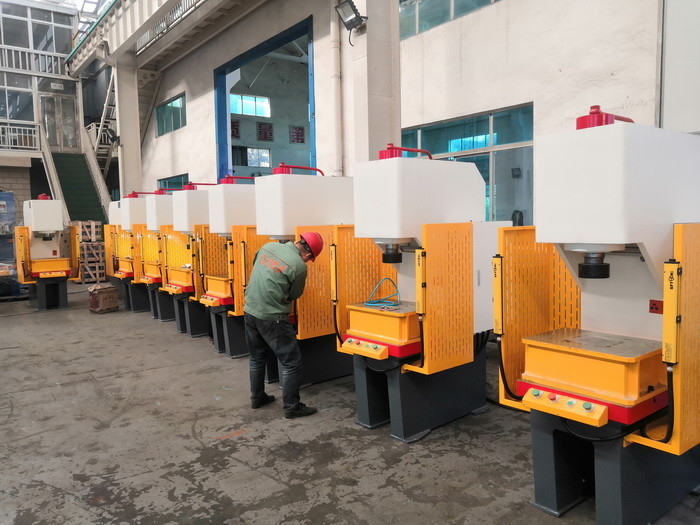 YD41 Sereis Basınçlı Hidrolik Pres Makinası Tek Kolon 25Ton Rulmanlar