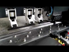 Dikey tip paslanmaz çelik CNC V oluk açma makinesi