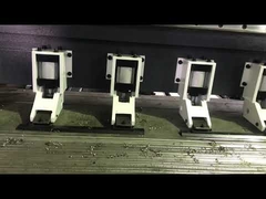 CNC dikey çelik levha V oluk açma makinesi 4m uzunluğunda