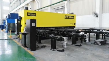 Otomatik Besleme Plakası Kesme Makinesi 20 &#39;Uzun Hidrolik CNC Giyotin Makas